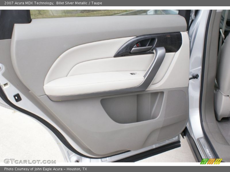 Billet Silver Metallic / Taupe 2007 Acura MDX Technology