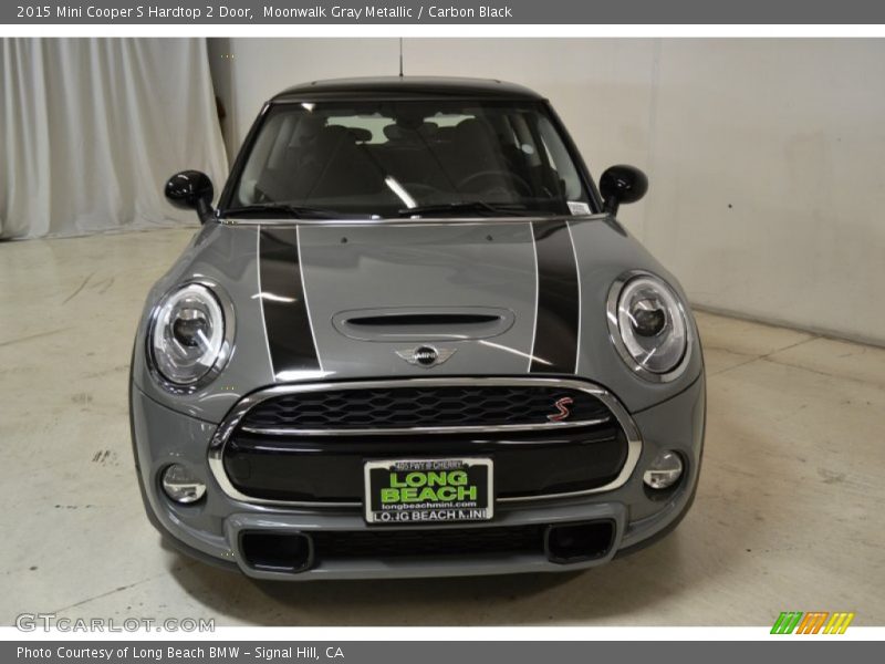 Moonwalk Gray Metallic / Carbon Black 2015 Mini Cooper S Hardtop 2 Door