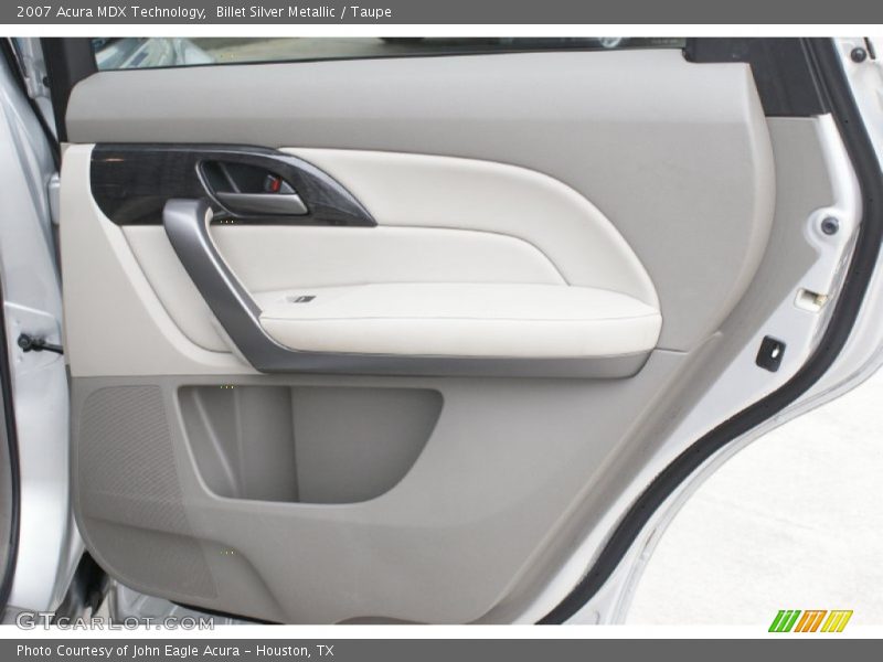 Billet Silver Metallic / Taupe 2007 Acura MDX Technology