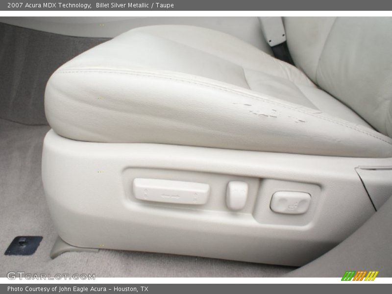 Billet Silver Metallic / Taupe 2007 Acura MDX Technology