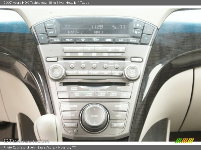 Billet Silver Metallic / Taupe 2007 Acura MDX Technology