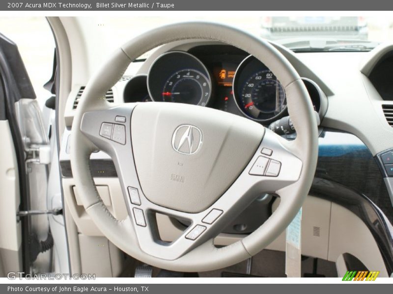 Billet Silver Metallic / Taupe 2007 Acura MDX Technology