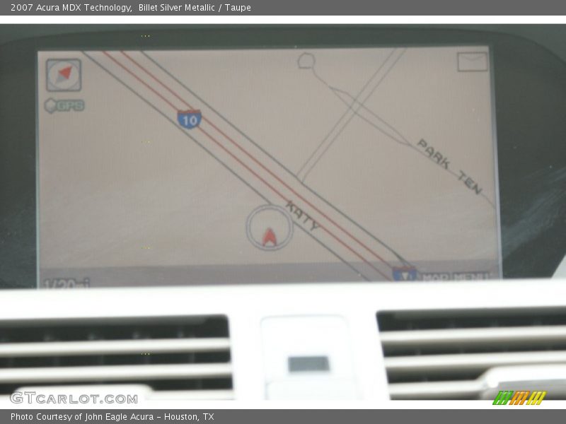 Billet Silver Metallic / Taupe 2007 Acura MDX Technology