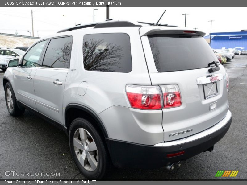 Quicksilver Metallic / Light Titanium 2009 GMC Acadia SLT AWD