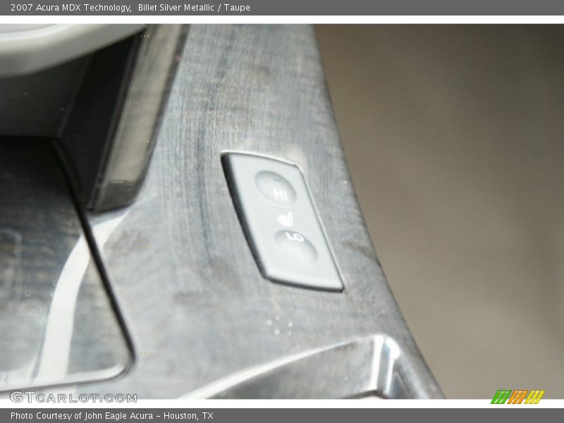 Billet Silver Metallic / Taupe 2007 Acura MDX Technology