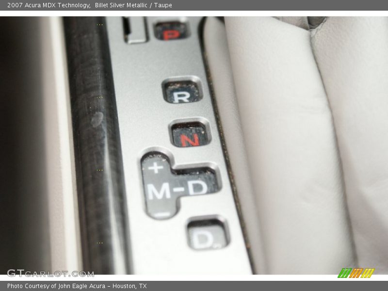 Billet Silver Metallic / Taupe 2007 Acura MDX Technology