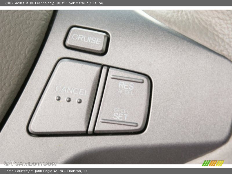 Billet Silver Metallic / Taupe 2007 Acura MDX Technology