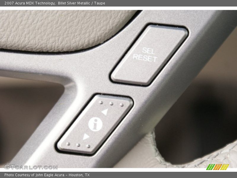 Billet Silver Metallic / Taupe 2007 Acura MDX Technology
