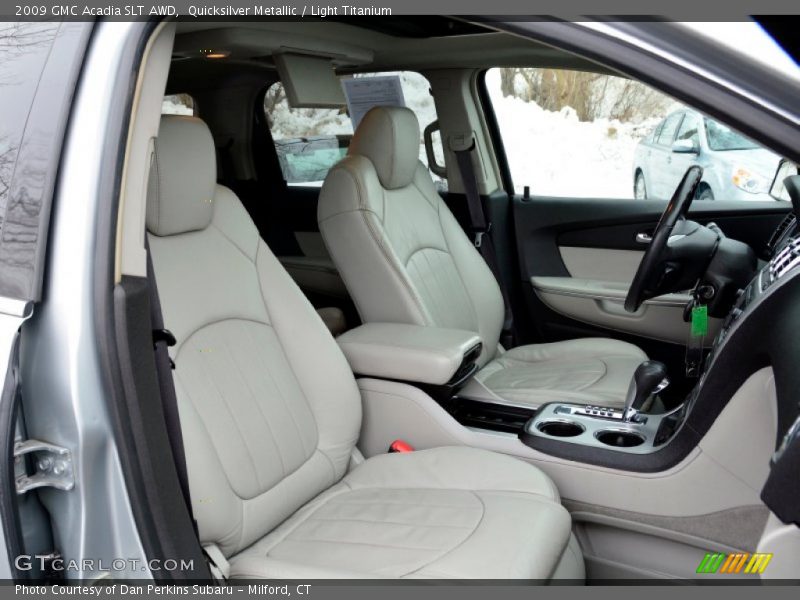 Quicksilver Metallic / Light Titanium 2009 GMC Acadia SLT AWD