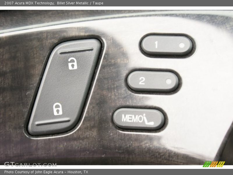 Billet Silver Metallic / Taupe 2007 Acura MDX Technology