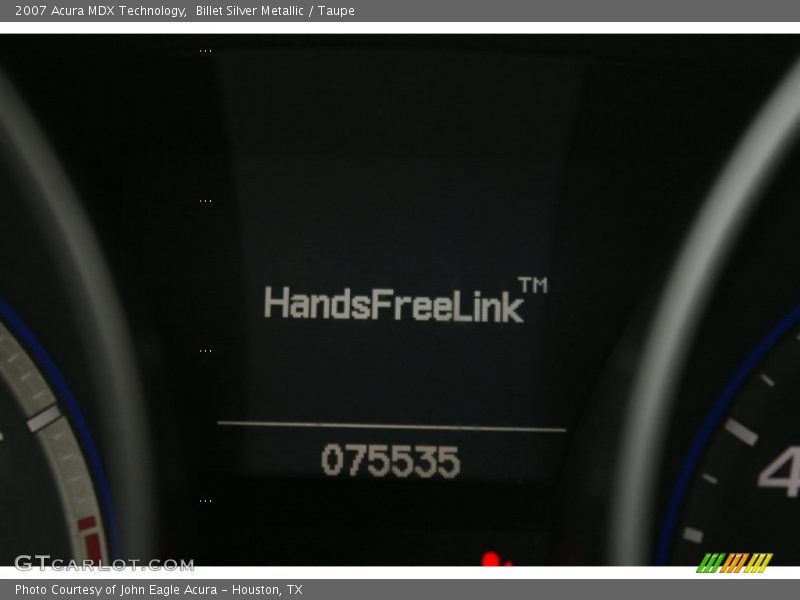 Billet Silver Metallic / Taupe 2007 Acura MDX Technology