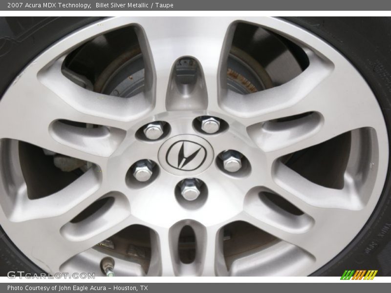 Billet Silver Metallic / Taupe 2007 Acura MDX Technology
