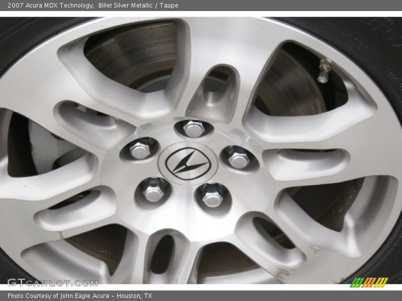 Billet Silver Metallic / Taupe 2007 Acura MDX Technology