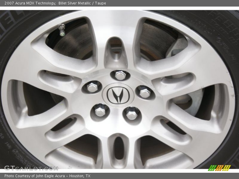 Billet Silver Metallic / Taupe 2007 Acura MDX Technology