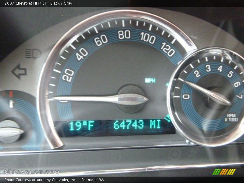 Black / Gray 2007 Chevrolet HHR LT