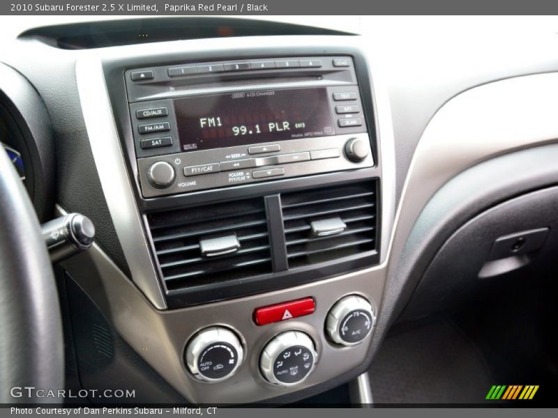 Paprika Red Pearl / Black 2010 Subaru Forester 2.5 X Limited