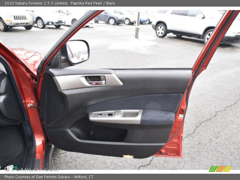 Paprika Red Pearl / Black 2010 Subaru Forester 2.5 X Limited