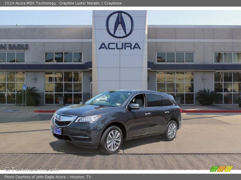 Graphite Luster Metallic / Graystone 2014 Acura MDX Technology