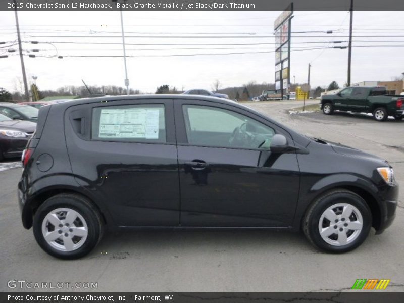  2015 Sonic LS Hatchback Black Granite Metallic