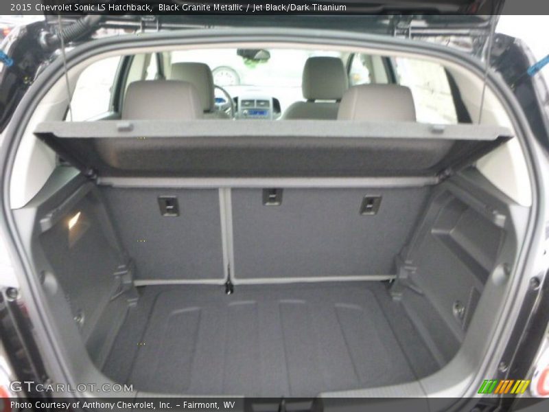 Black Granite Metallic / Jet Black/Dark Titanium 2015 Chevrolet Sonic LS Hatchback