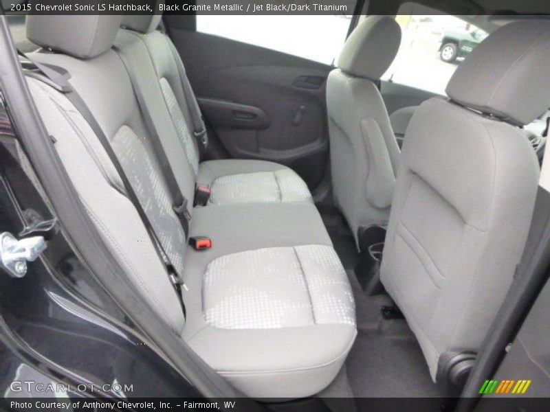 Black Granite Metallic / Jet Black/Dark Titanium 2015 Chevrolet Sonic LS Hatchback