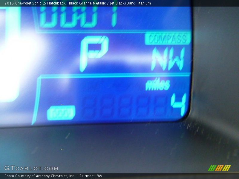 Black Granite Metallic / Jet Black/Dark Titanium 2015 Chevrolet Sonic LS Hatchback