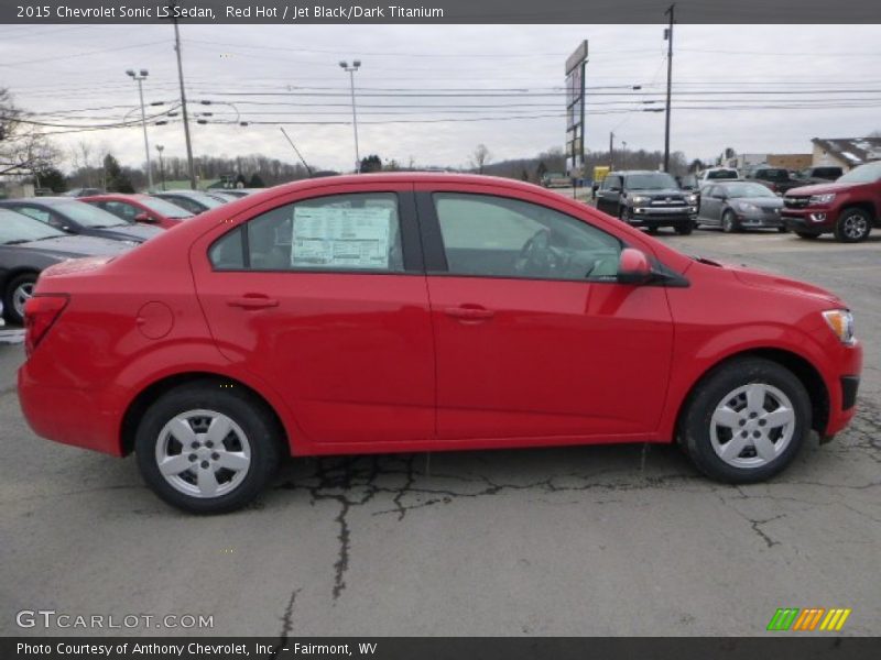  2015 Sonic LS Sedan Red Hot