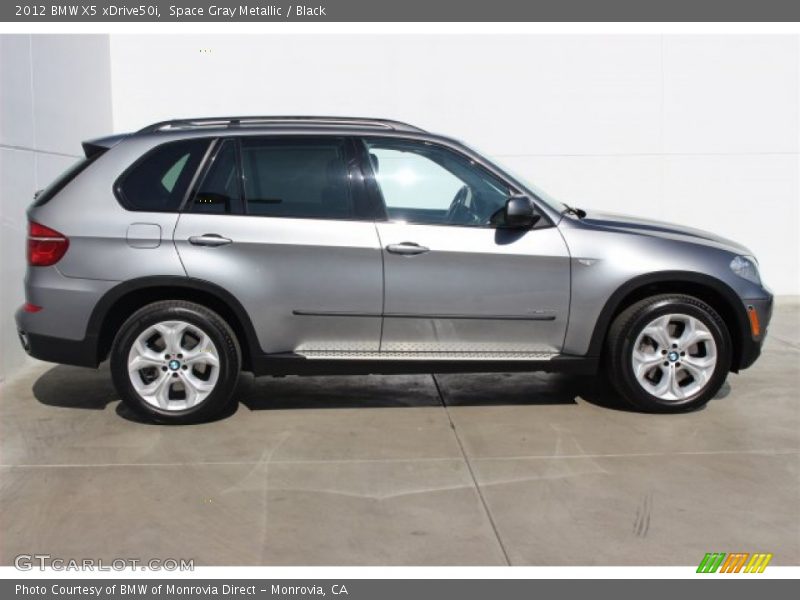 Space Gray Metallic / Black 2012 BMW X5 xDrive50i