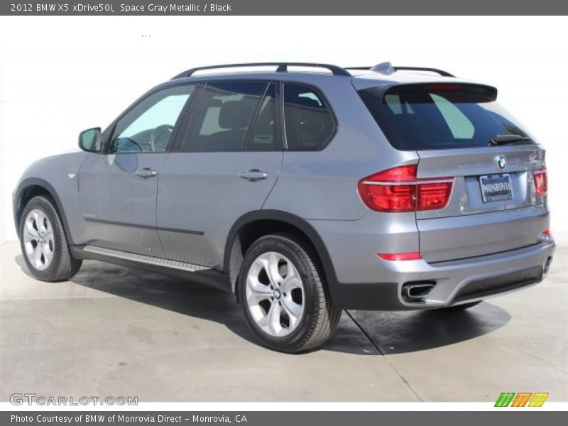 Space Gray Metallic / Black 2012 BMW X5 xDrive50i