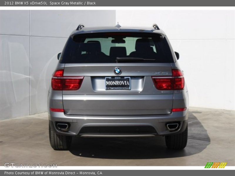 Space Gray Metallic / Black 2012 BMW X5 xDrive50i