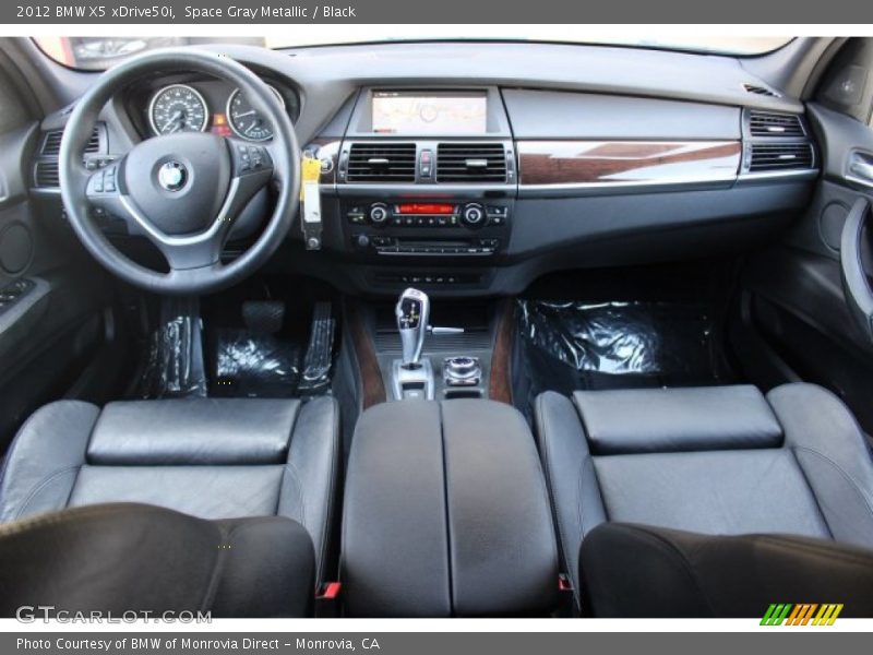 Space Gray Metallic / Black 2012 BMW X5 xDrive50i