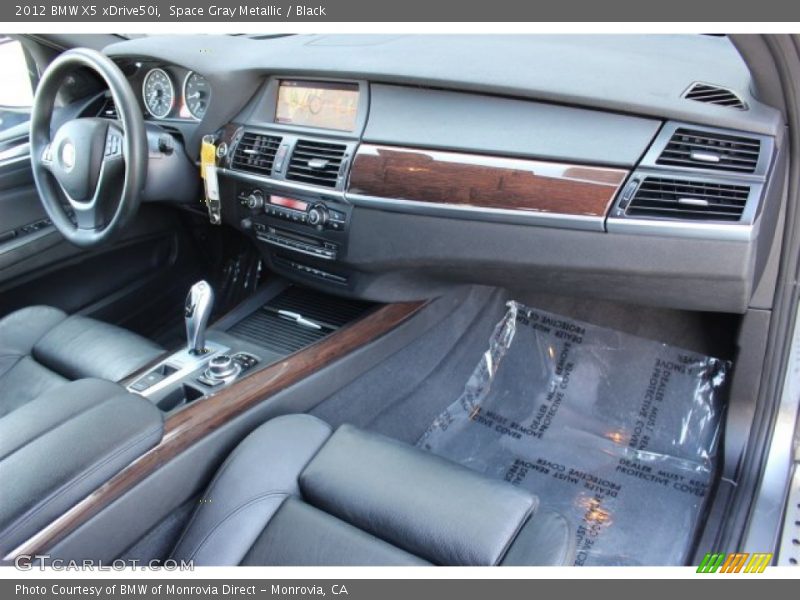 Space Gray Metallic / Black 2012 BMW X5 xDrive50i