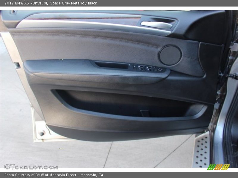 Space Gray Metallic / Black 2012 BMW X5 xDrive50i