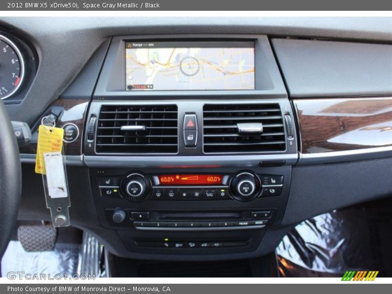 Space Gray Metallic / Black 2012 BMW X5 xDrive50i