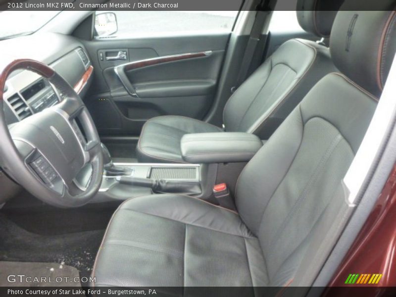 Cinnamon Metallic / Dark Charcoal 2012 Lincoln MKZ FWD