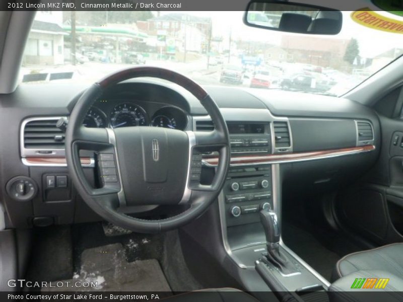 Cinnamon Metallic / Dark Charcoal 2012 Lincoln MKZ FWD