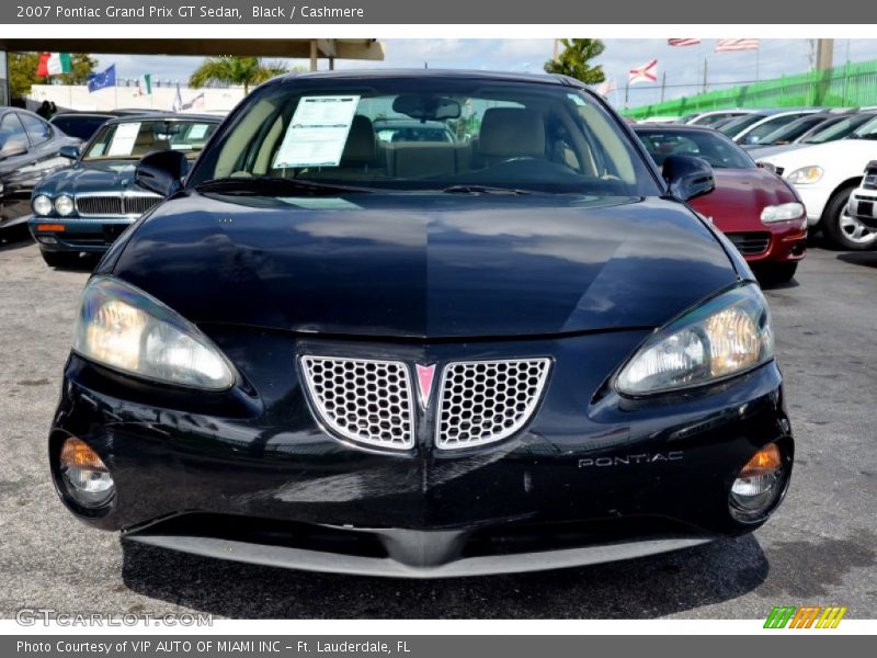 Black / Cashmere 2007 Pontiac Grand Prix GT Sedan