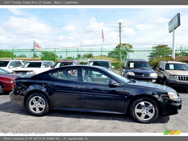 Black / Cashmere 2007 Pontiac Grand Prix GT Sedan