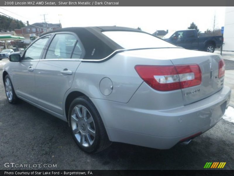 Silver Birch Metallic / Dark Charcoal 2008 Lincoln MKZ AWD Sedan