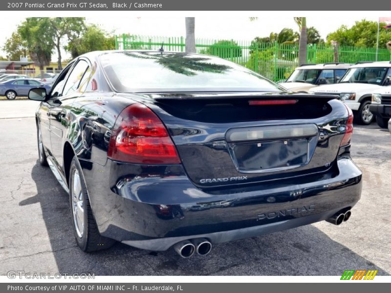 Black / Cashmere 2007 Pontiac Grand Prix GT Sedan