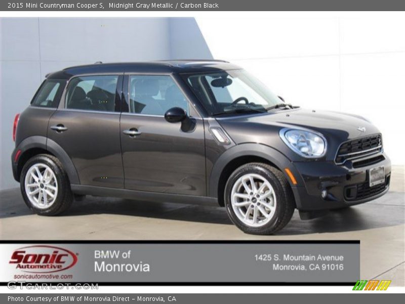 Midnight Gray Metallic / Carbon Black 2015 Mini Countryman Cooper S