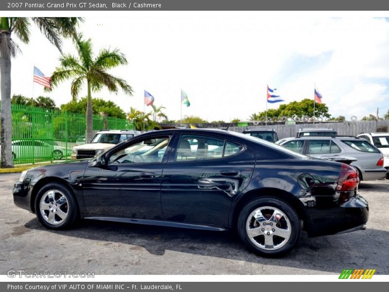 Black / Cashmere 2007 Pontiac Grand Prix GT Sedan