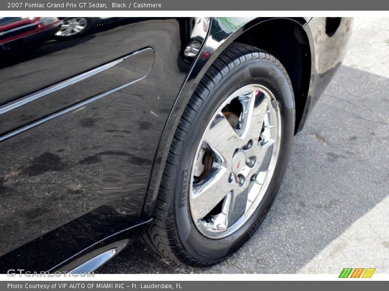 Black / Cashmere 2007 Pontiac Grand Prix GT Sedan