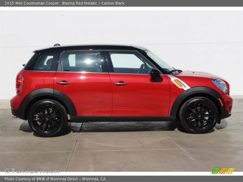 Blazing Red Metallic / Carbon Black 2015 Mini Countryman Cooper