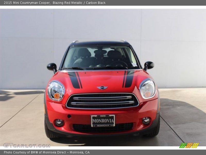 Blazing Red Metallic / Carbon Black 2015 Mini Countryman Cooper