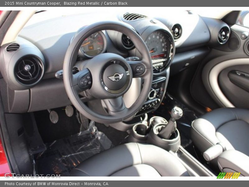 Blazing Red Metallic / Carbon Black 2015 Mini Countryman Cooper