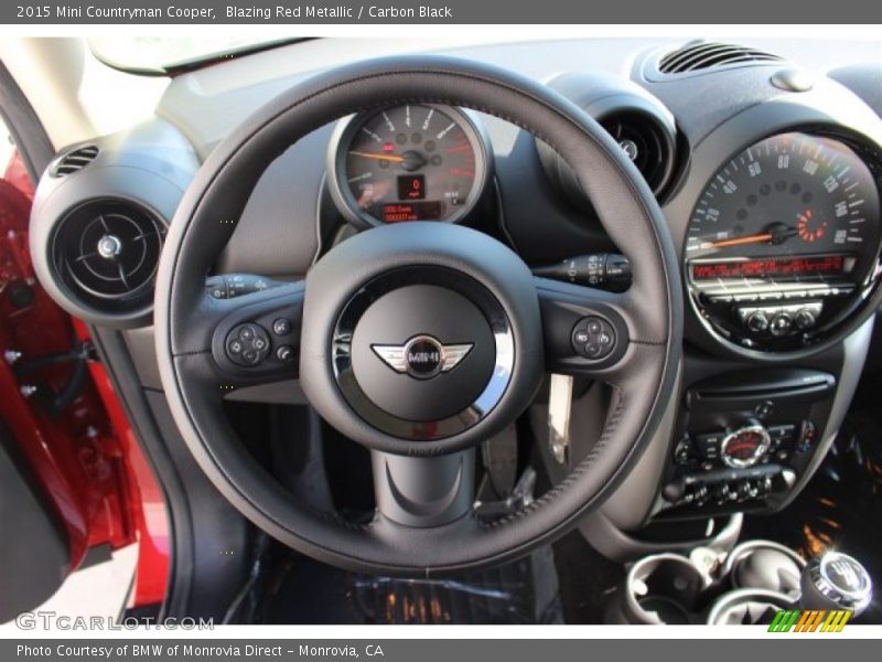 Blazing Red Metallic / Carbon Black 2015 Mini Countryman Cooper