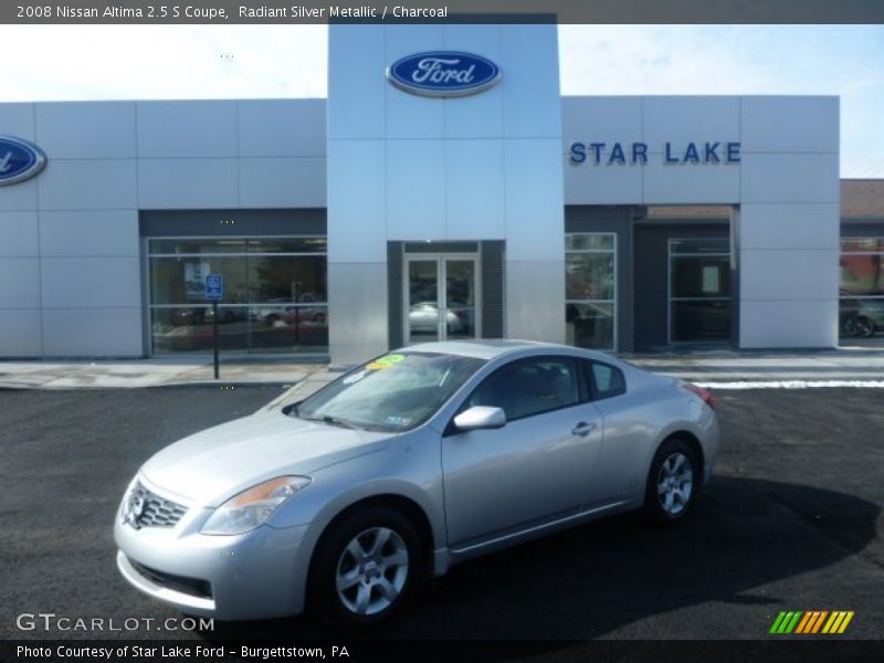 Radiant Silver Metallic / Charcoal 2008 Nissan Altima 2.5 S Coupe