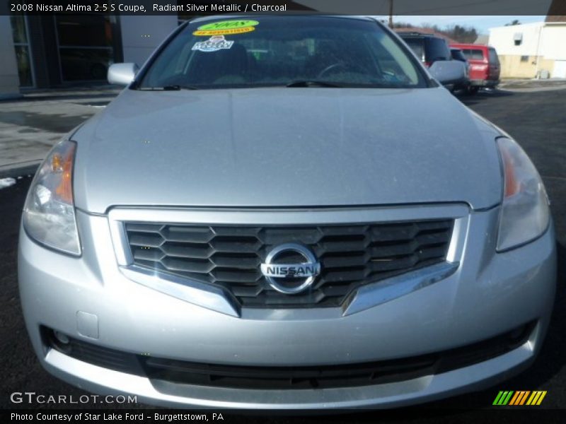 Radiant Silver Metallic / Charcoal 2008 Nissan Altima 2.5 S Coupe