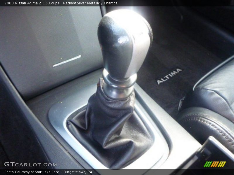 Radiant Silver Metallic / Charcoal 2008 Nissan Altima 2.5 S Coupe